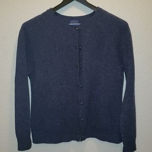 Pendleton Wool Sweater Sz L Blue